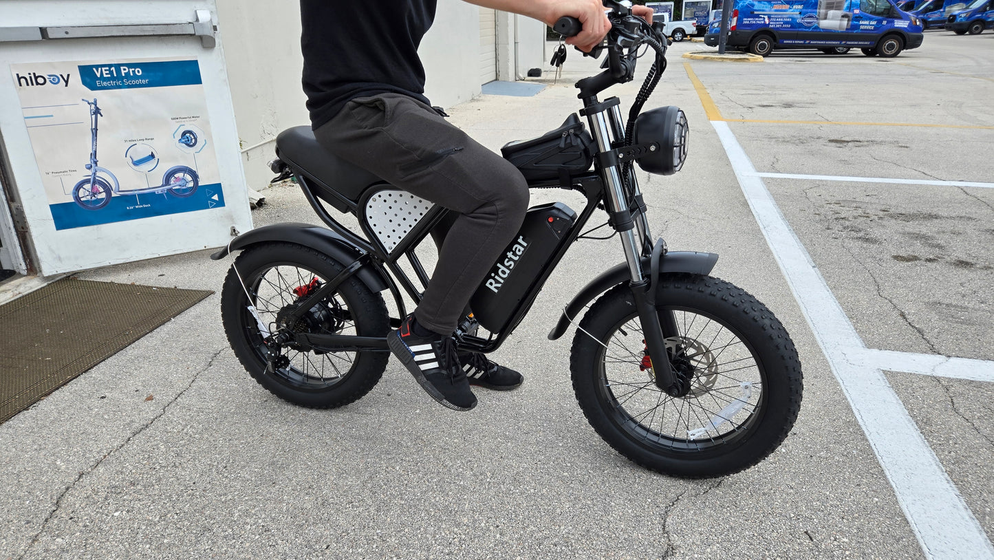 FootPeds for Ridstar, MacFox, and Others -- Low-Key Footpeg Conversion Kit (Just Dropped!)