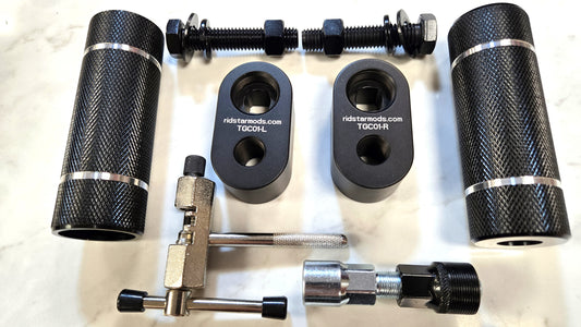 FootPeds for Ridstar and MacFox -- Low-Key Footpeg Conversion Kit (Just Dropped!)