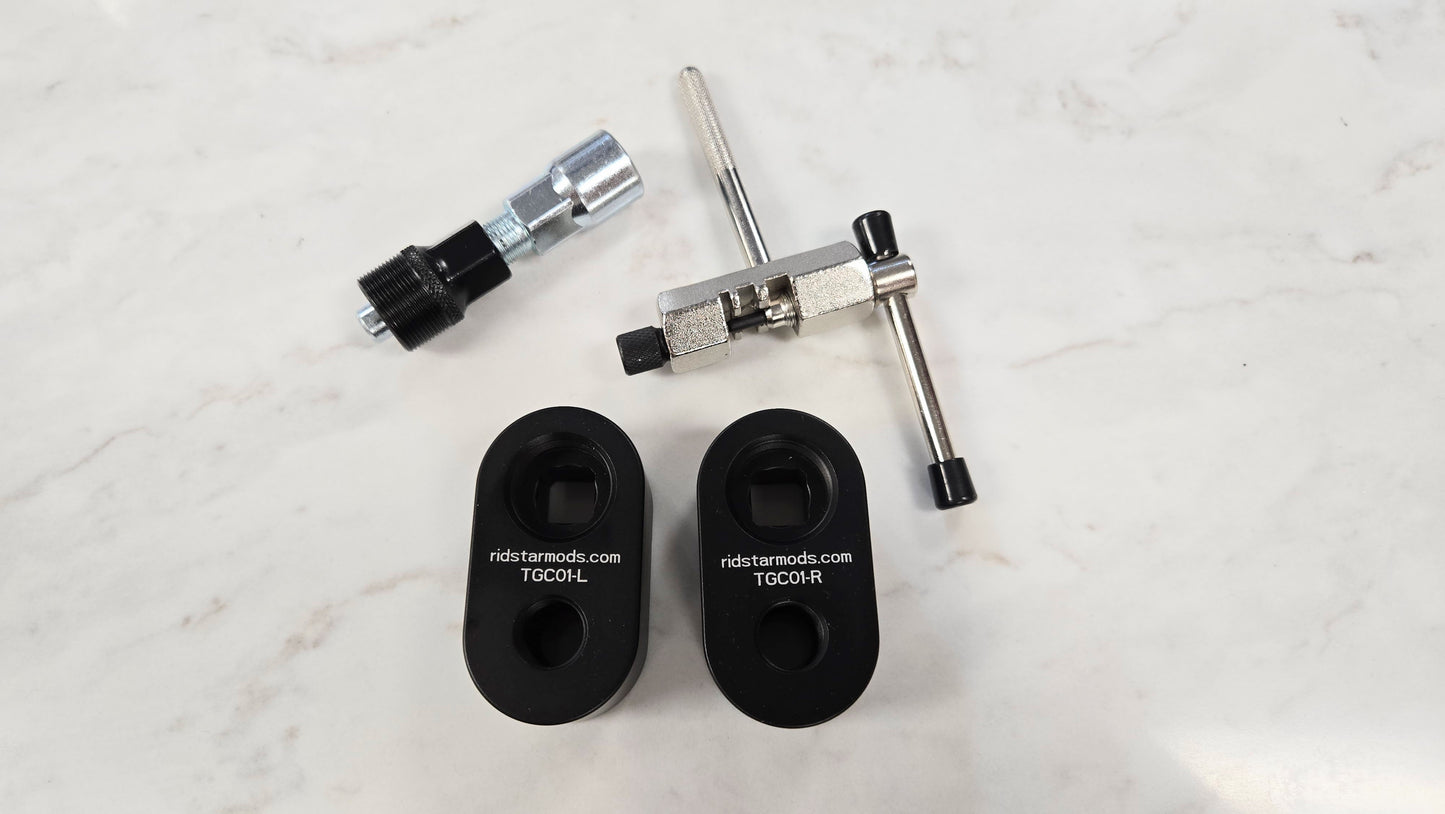 FootPeds for Ridstar, MacFox, and Others -- Low-Key Footpeg Conversion Kit (Just Dropped!)